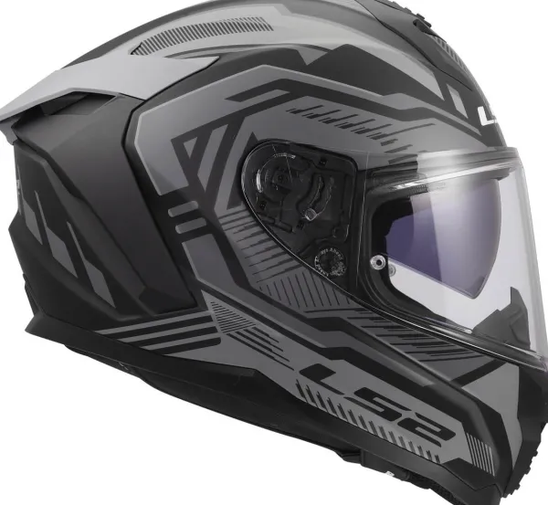 LS2 Integraalhelmen|Race Helmen-FF817 Chaenger II Dravix Grey