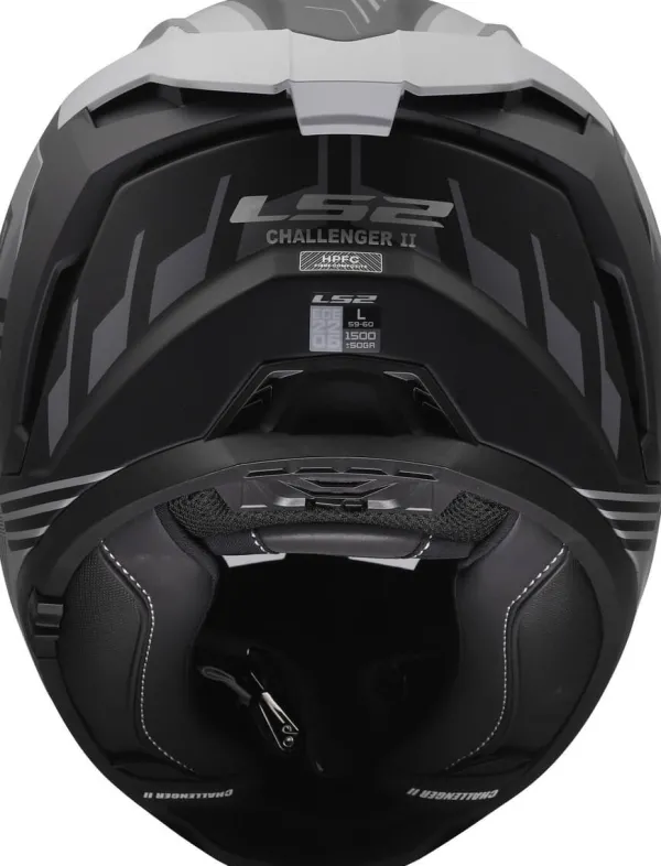 LS2 Integraalhelmen|Race Helmen-FF817 Chaenger II Dravix Grey