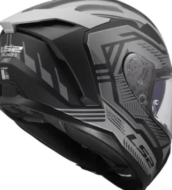 LS2 Integraalhelmen|Race Helmen-FF817 Chaenger II Dravix Grey
