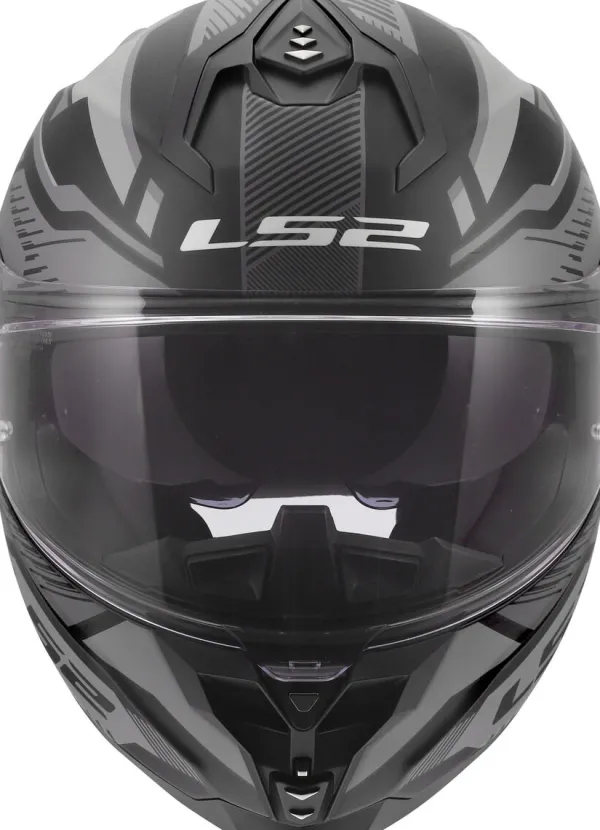 LS2 Integraalhelmen|Race Helmen-FF817 Chaenger II Dravix Grey