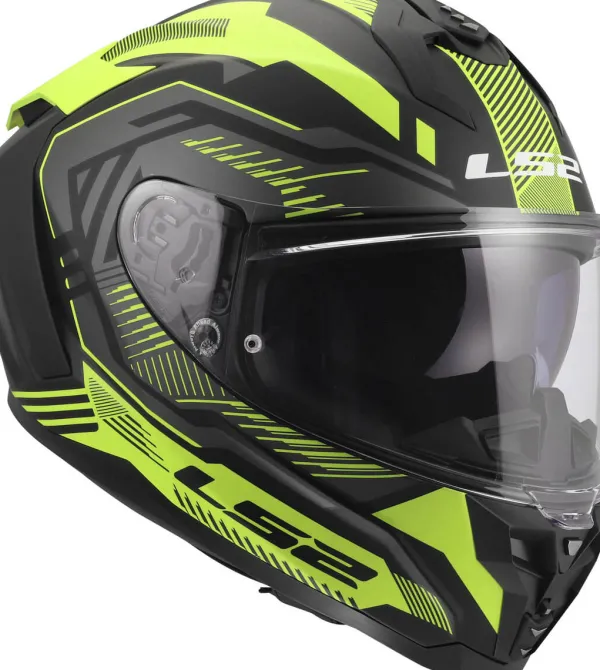 LS2 Integraalhelmen|Race Helmen-FF817 Chaenger II Dravix H-V Yeow