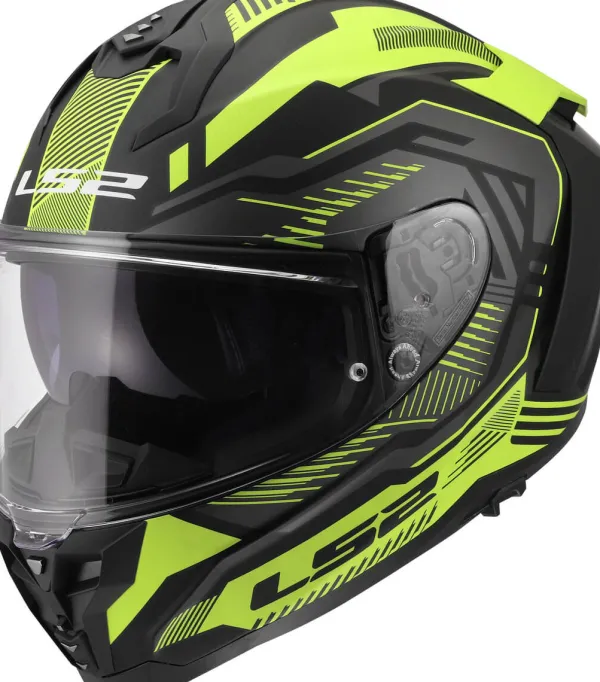 LS2 Integraalhelmen|Race Helmen-FF817 Chaenger II Dravix H-V Yeow