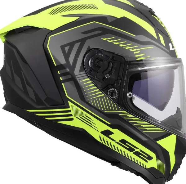 LS2 Integraalhelmen|Race Helmen-FF817 Chaenger II Dravix H-V Yeow