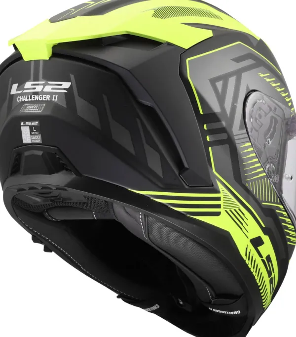 LS2 Integraalhelmen|Race Helmen-FF817 Chaenger II Dravix H-V Yeow