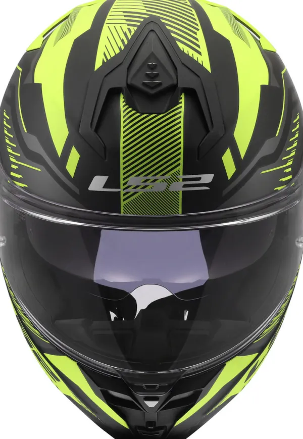 LS2 Integraalhelmen|Race Helmen-FF817 Chaenger II Dravix H-V Yeow