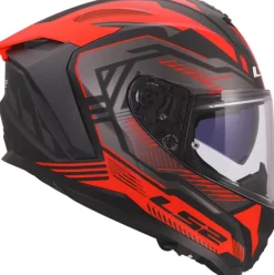 LS2 Integraalhelmen|Race Helmen-FF817 Chaenger II Dravix Red