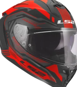 LS2 Integraalhelmen|Race Helmen-FF817 Chaenger II Dravix Red