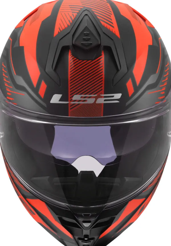 LS2 Integraalhelmen|Race Helmen-FF817 Chaenger II Dravix Red