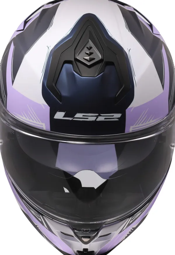LS2 Integraalhelmen|Race Helmen-FF817 Chaenger II Faan avender