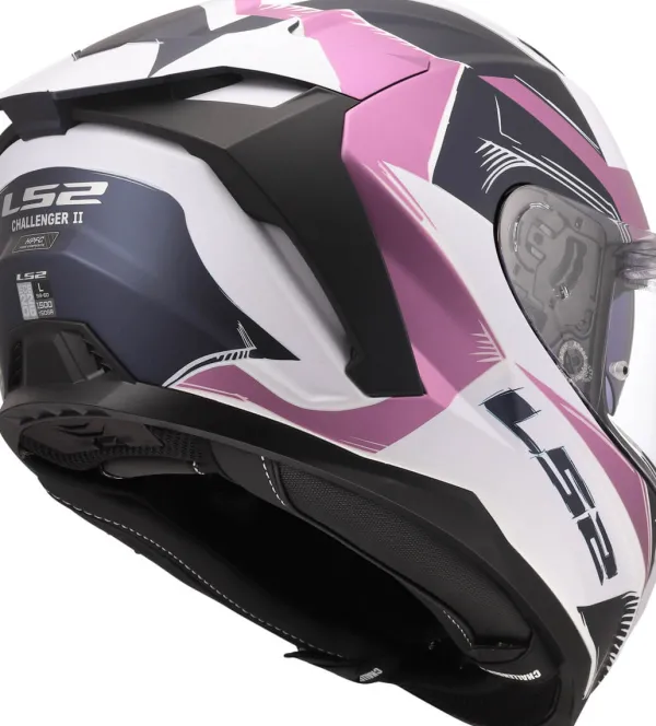 LS2 Integraalhelmen|Race Helmen-FF817 Chaenger II Faan avender