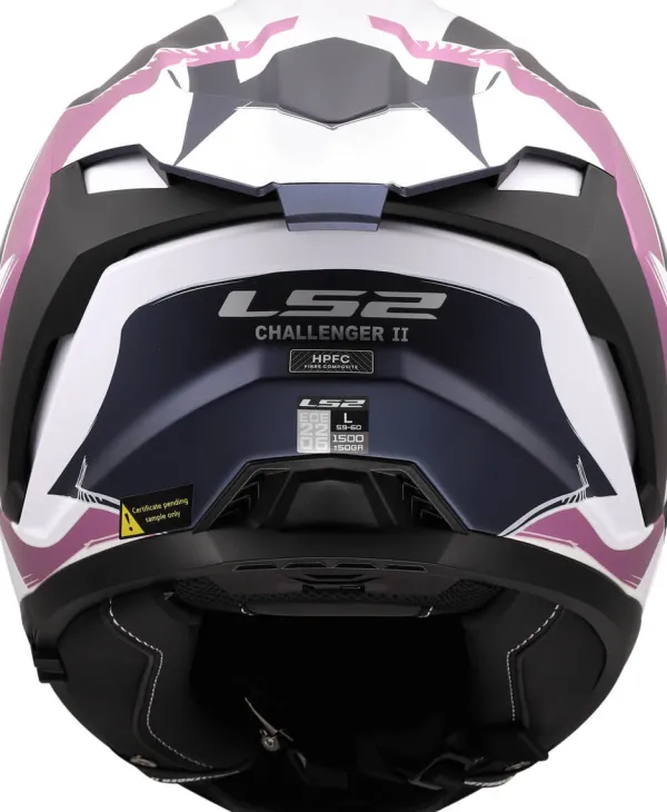 LS2 Integraalhelmen|Race Helmen-FF817 Chaenger II Faan avender