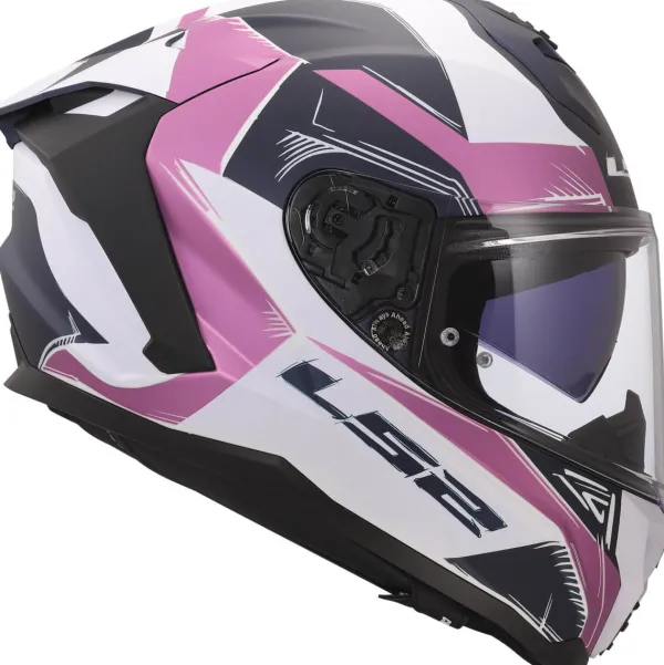 LS2 Integraalhelmen|Race Helmen-FF817 Chaenger II Faan avender