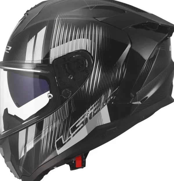 LS2 Integraalhelmen|Race Helmen-FF817 Chaenger II Nitro Back Grey