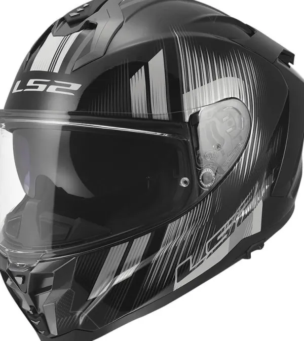 LS2 Integraalhelmen|Race Helmen-FF817 Chaenger II Nitro Back Grey