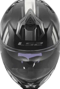 LS2 Integraalhelmen|Race Helmen-FF817 Chaenger II Nitro Back Grey