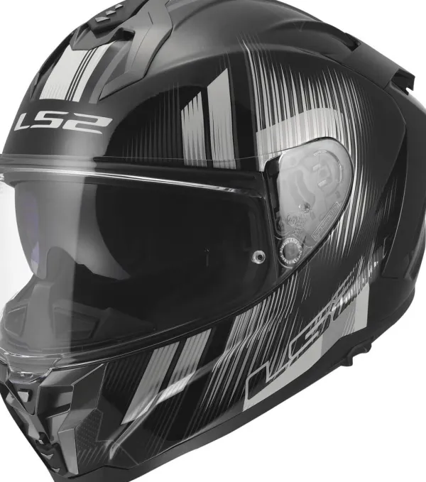 LS2 Integraalhelmen|Race Helmen-FF817 Chaenger II Nitro Back Grey