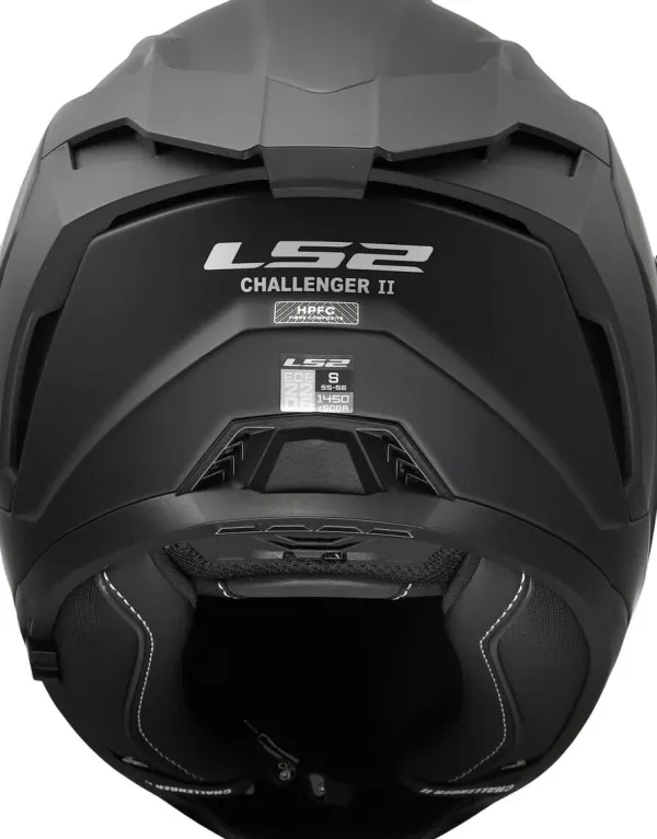 LS2 Integraalhelmen|Race Helmen-FF817 Chaenger II oid att Back