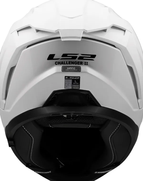 LS2 Integraalhelmen|Race Helmen-FF817 Chaenger II oid White