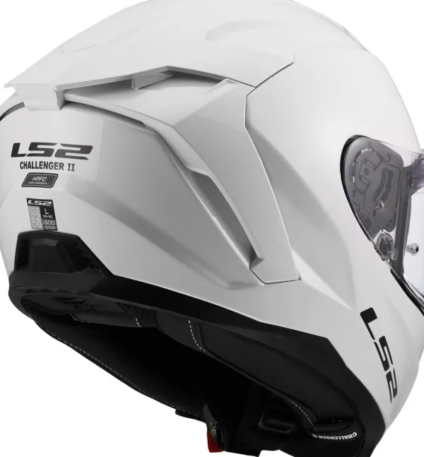 LS2 Integraalhelmen|Race Helmen-FF817 Chaenger II oid White
