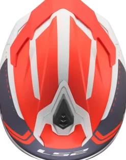 LS2 Integraalhelmen|Race Helmen-FF817 Chaenger II Titan White Bue Red