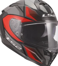 LS2 Integraalhelmen|Race Helmen-FF817 Chaenger II Viper Grey Red