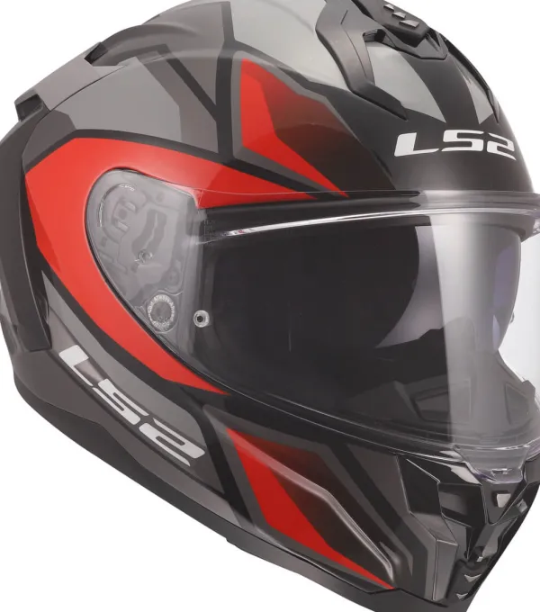 LS2 Integraalhelmen|Race Helmen-FF817 Chaenger II Viper Grey Red