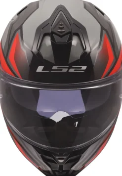 LS2 Integraalhelmen|Race Helmen-FF817 Chaenger II Viper Grey Red