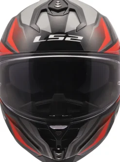 LS2 Integraalhelmen|Race Helmen-FF817 Chaenger II Viper Grey Red