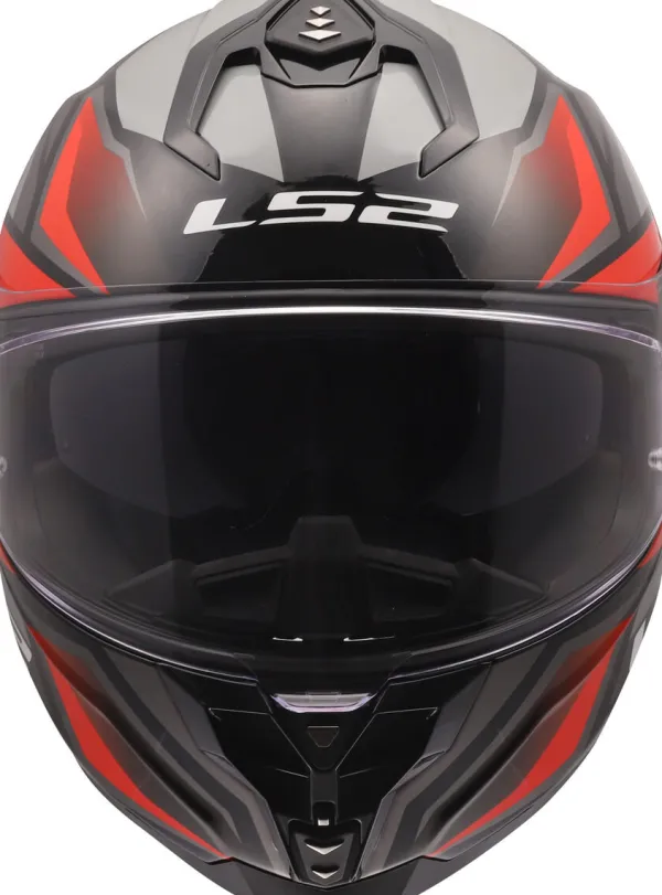 LS2 Integraalhelmen|Race Helmen-FF817 Chaenger II Viper Grey Red