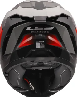 LS2 Integraalhelmen|Race Helmen-FF817 Chaenger II Viper Grey Red