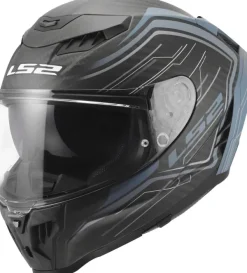 LS2 Integraalhelmen|Race Helmen-FF807 Dragon ubic Bue Petro