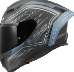 LS2 Integraalhelmen|Race Helmen-FF807 Dragon ubic Bue Petro