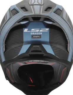 LS2 Integraalhelmen|Race Helmen-FF807 Dragon ubic Bue Petro
