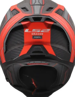 LS2 Integraalhelmen|Race Helmen-FF807 Dragon ubic Red