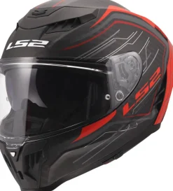 LS2 Integraalhelmen|Race Helmen-FF807 Dragon ubic Red