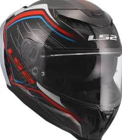 LS2 Integraalhelmen|Race Helmen-FF807 Dragon ubic White Bue Red