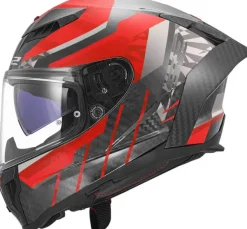 LS2 Integraalhelmen|Race Helmen-FF807 Dragon Trax Red