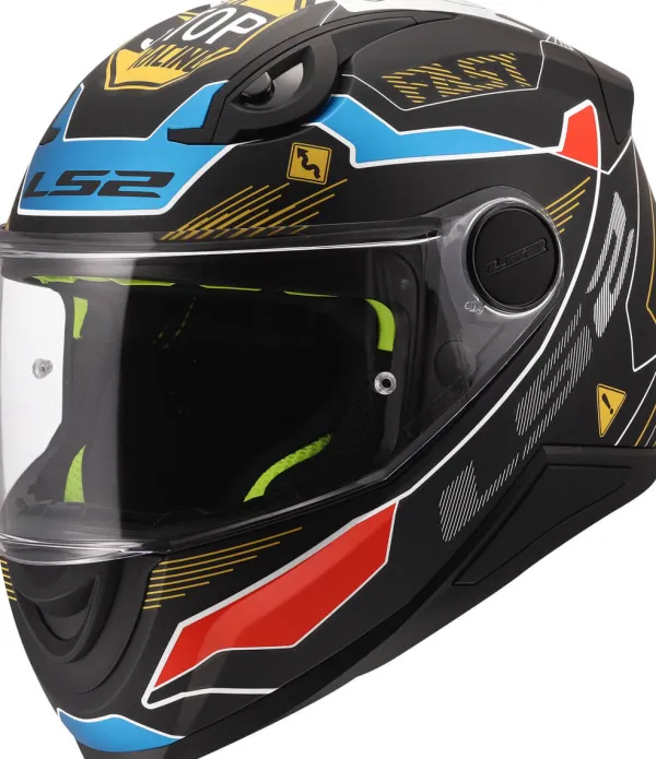 LS2 Integraalhelmen-FF812 Kinderhe Zero Grey Red