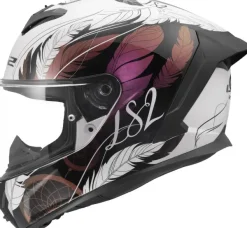 LS2 Integraalhelmen-FF820 Rapid III Boho White Back Pink