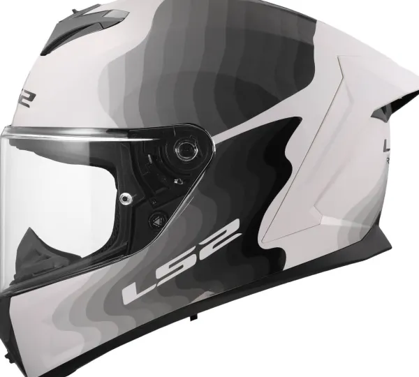 LS2 Integraalhelmen-FF820 Rapid III Fow White Grey