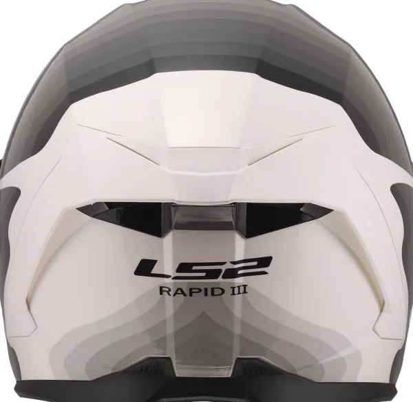 LS2 Integraalhelmen-FF820 Rapid III Fow White Grey