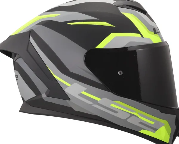LS2 Integraalhelmen-FF820 Rapid III Hyper Back H-V Yeow