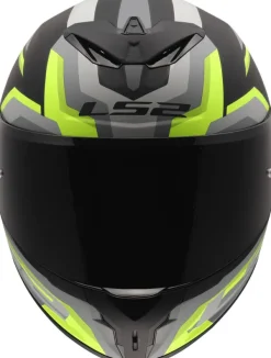 LS2 Integraalhelmen-FF820 Rapid III Hyper Back H-V Yeow