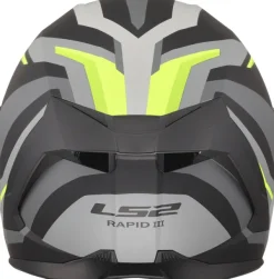 LS2 Integraalhelmen-FF820 Rapid III Hyper Back H-V Yeow