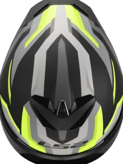LS2 Integraalhelmen-FF820 Rapid III Hyper Back H-V Yeow