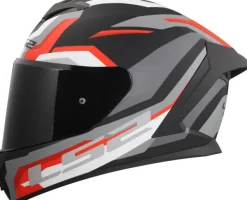 LS2 Integraalhelmen-FF820 Rapid III Hyper Back Red