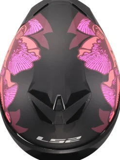 LS2 Integraalhelmen-FF820 Rapid III Poppie Ii Back Pink