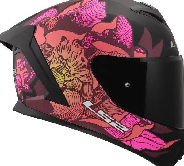 LS2 Integraalhelmen-FF820 Rapid III Poppie Ii Back Pink
