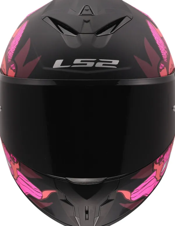 LS2 Integraalhelmen-FF820 Rapid III Poppie Ii Back Pink