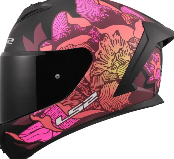 LS2 Integraalhelmen-FF820 Rapid III Poppie Ii Back Pink